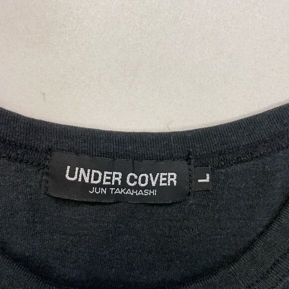 Undercover Grace Bear Graphic T-shirt Men Large Black Short Sleeve - Picture 4 of 8